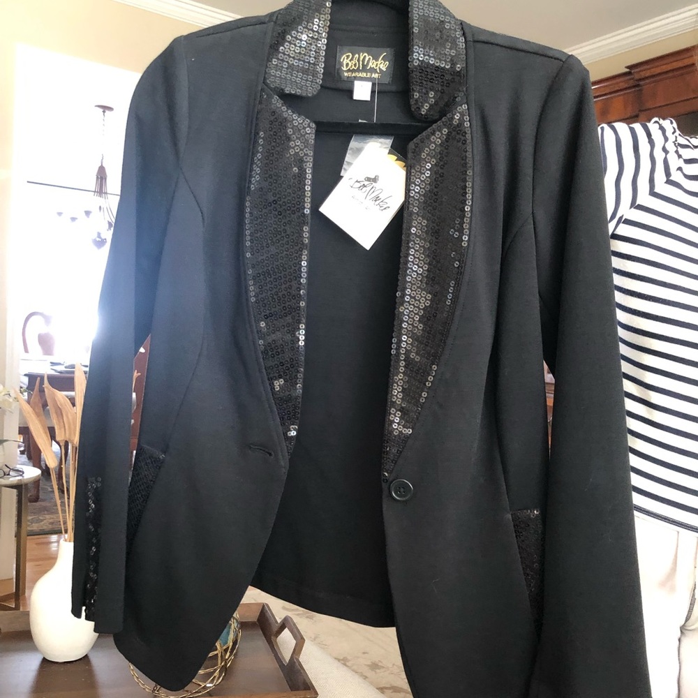 Sequin blazer